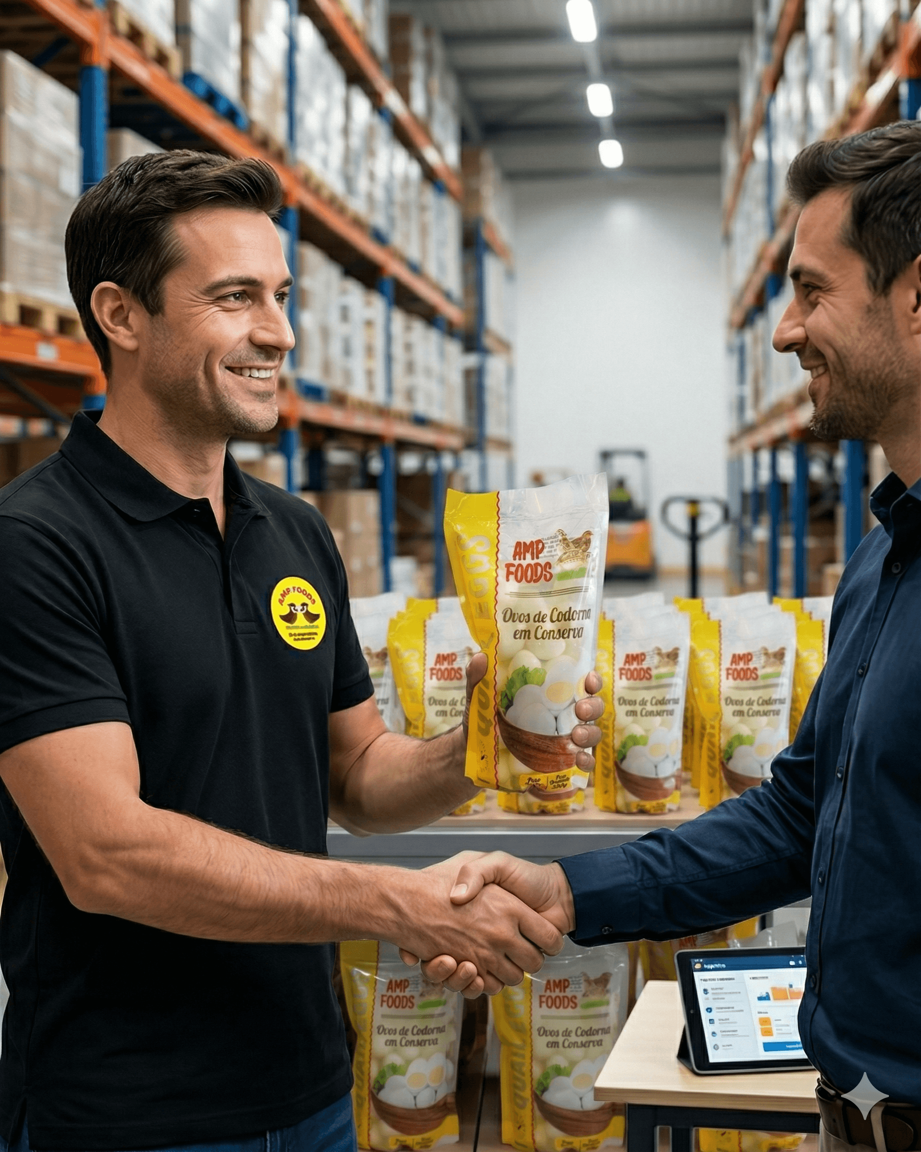 Parceria AMP Foods e Distribuidor